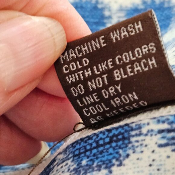 J. McLaughlin Skirt Small Reversible Casavito Halle Ikat Pencil Luxury - Picture 8 of 11